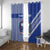 Fetu Samoa Rugby Custom Window Curtain Siapo Pattern - Sporty Style