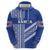 Fetu Samoa Rugby Custom Zip Hoodie Siapo Pattern - Sporty Style