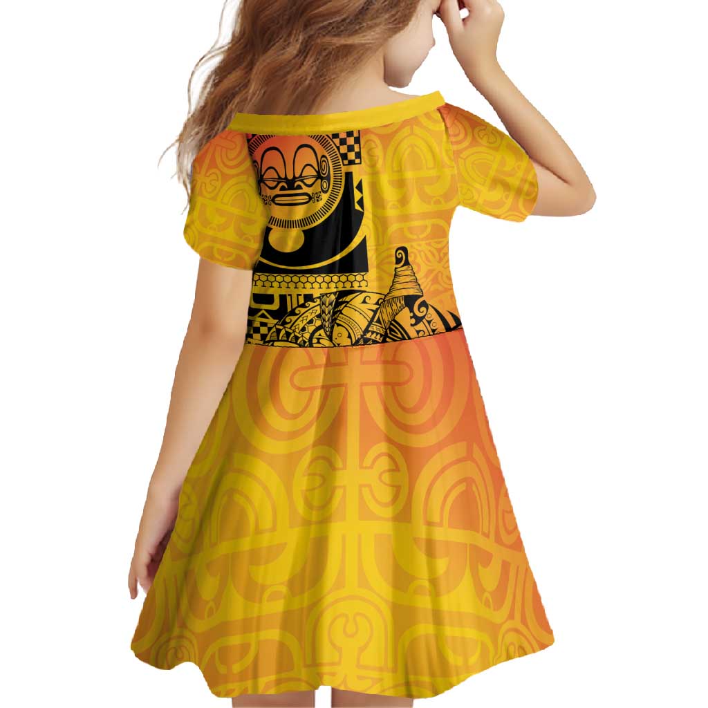 Marquesas Islands Family Matching Mermaid Dress and Hawaiian Shirt Marquesan Matatiki Fish Hook Patutiki - Polynesian Pride