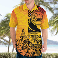 Marquesas Islands Hawaiian Shirt Marquesan Matatiki Fish Hook Patutiki - Polynesian Pride