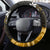 Ia Orana Tahiti Steering Wheel Cover Tahitian Girl With Tiare Apetahi Gold Version