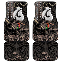 Aotearoa Hei Matau Car Mats Haka Kiwi Mix Maori Mangopare LT14 - Polynesian Pride