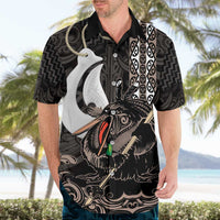 Aotearoa Hei Matau Hawaiian Shirt Haka Kiwi Mix Maori Mangopare LT14 - Polynesian Pride