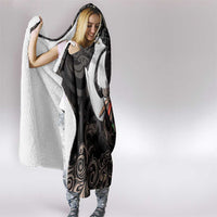 Aotearoa Hei Matau Hooded Blanket Haka Kiwi Mix Maori Mangopare LT14 - Polynesian Pride