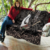 Aotearoa Hei Matau Quilt Haka Kiwi Mix Maori Mangopare