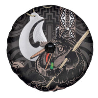 Aotearoa Hei Matau Spare Tire Cover Haka Kiwi Mix Maori Mangopare LT14 - Polynesian Pride