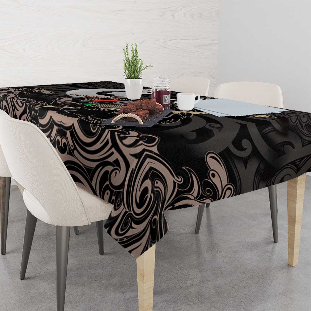 Aotearoa Hei Matau Tablecloth Haka Kiwi Mix Maori Mangopare LT14 - Polynesian Pride