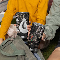 Aotearoa Hei Matau Tumbler Cup Haka Kiwi Mix Maori Mangopare LT14 - Polynesian Pride