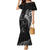 New Zealand Tiki Tennis Mermaid Dress 2024 Aotearoa Tenehi Maori Silver Fern - Black LT14 Women Black - Polynesian Pride