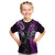 New Zealand Tiki Tennis Kid T Shirt 2024 Aotearoa Tenehi Maori Silver Fern - Purple LT14 Purple - Polynesian Pride