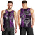 New Zealand Tiki Tennis Men Tank Top 2024 Aotearoa Tenehi Maori Silver Fern - Purple LT14 - Polynesian Pride