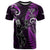 Custom New Zealand Tiki Tennis T Shirt 2024 Aotearoa Tenehi Maori Silver Fern - Purple LT14 Purple - Polynesian Pride