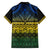 Halo Olaketa Solomon Islands Family Matching Long Sleeve Bodycon Dress and Hawaiian Shirt Melanesian Tribal Pattern Gradient Version LT14 - Polynesian Pride