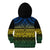 Halo Olaketa Solomon Islands Kid Hoodie Melanesian Tribal Pattern Gradient Version LT14 - Polynesian Pride