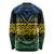 Halo Olaketa Solomon Islands Long Sleeve Shirt Melanesian Tribal Pattern Gradient Version LT14 - Polynesian Pride