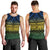 Halo Olaketa Solomon Islands Men Tank Top Melanesian Tribal Pattern Gradient Version LT14 - Polynesian Pride