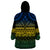 Halo Olaketa Solomon Islands Wearable Blanket Hoodie Melanesian Tribal Pattern Gradient Version LT14 - Polynesian Pride