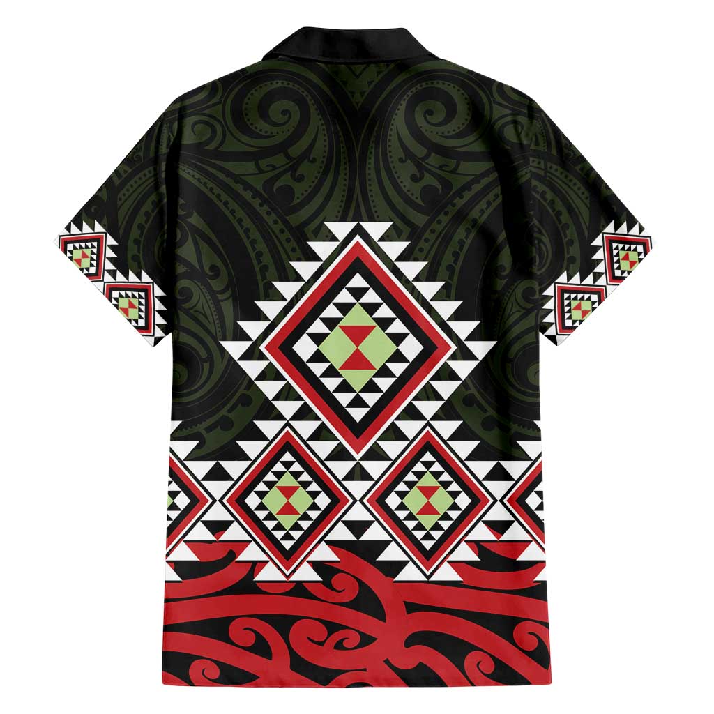 Kia Ora Aotearoa Hawaiian Shirt 2025 Pasifika Maori Taniko Motifs LT14 - Polynesian Pride