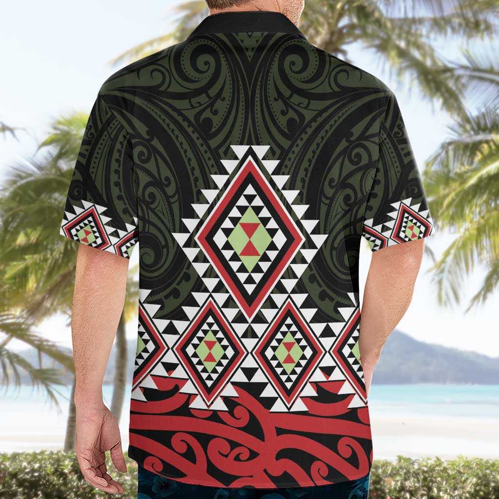 Kia Ora Aotearoa Hawaiian Shirt 2025 Pasifika Maori Taniko Motifs LT14 - Polynesian Pride