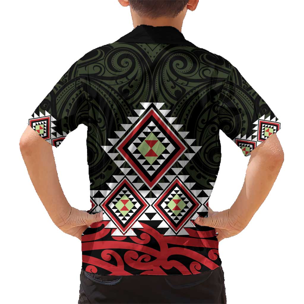 Kia Ora Aotearoa Hawaiian Shirt 2025 Pasifika Maori Taniko Motifs LT14 - Polynesian Pride