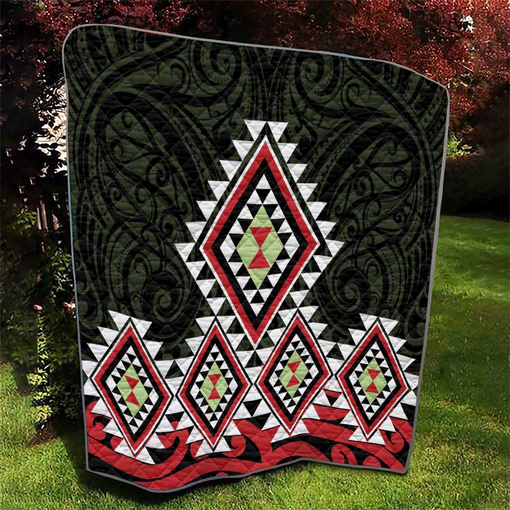 Kia Ora Aotearoa Quilt 2025 Pasifika Maori Taniko Motifs