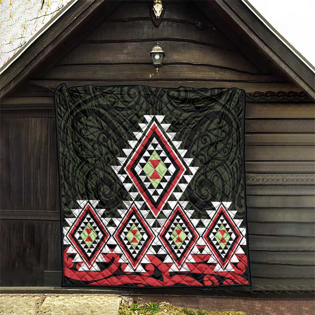 Kia Ora Aotearoa Quilt 2025 Pasifika Maori Taniko Motifs