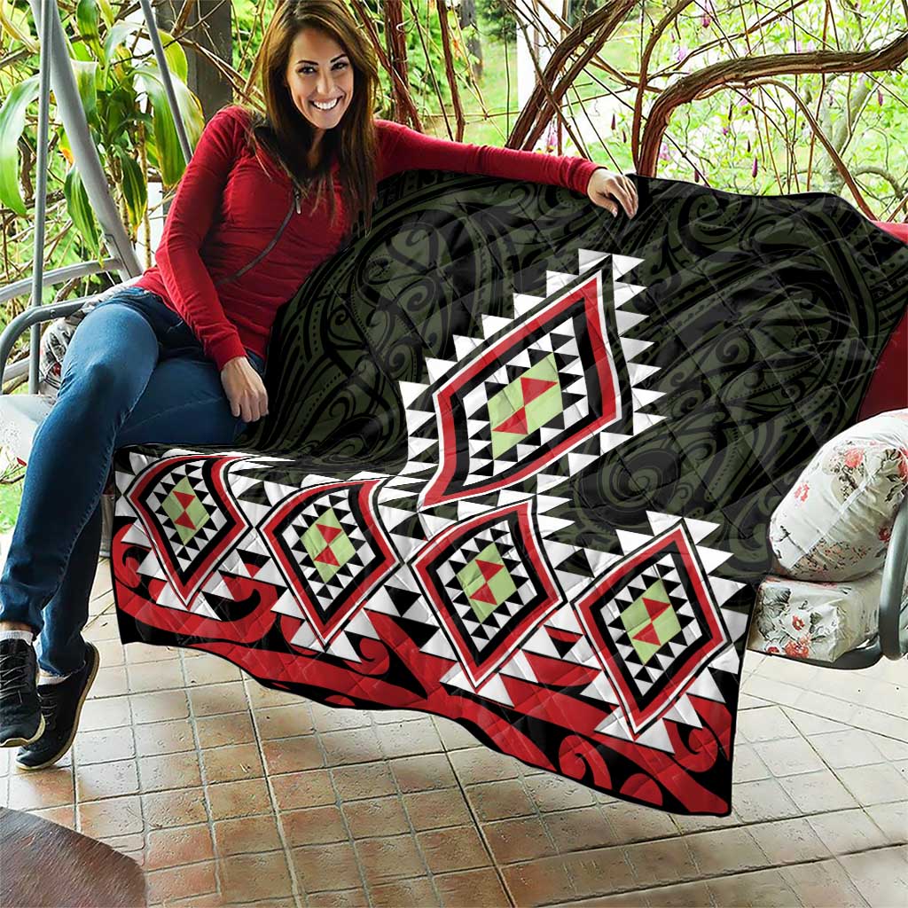 Kia Ora Aotearoa Quilt 2025 Pasifika Maori Taniko Motifs