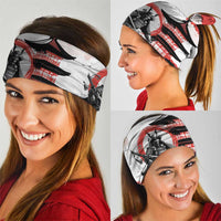 Japanese Samurai Warrior Enso Neck Gaiter Japan Pagoda Sakura Watercolor LT14 - Polynesian Pride