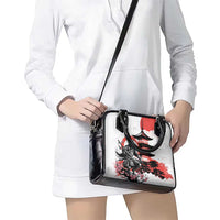 Japanese Samurai Warrior Enso Shoulder Handbag Japan Pagoda Sakura Watercolor LT14 - Polynesian Pride