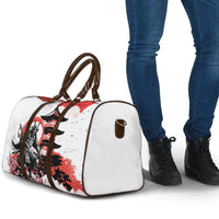 Japanese Samurai Warrior Enso Travel Bag Japan Pagoda Sakura Watercolor LT14 - Polynesian Pride