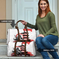 Japanese Samurai Warrior Enso Travel Bag Japan Pagoda Sakura Watercolor LT14 - Polynesian Pride