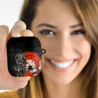 Japanese Dragon Katana Enso AirPods Case Japan Pagoda Seamless Cloud LT14 - Polynesian Pride