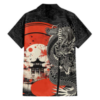 Japanese Dragon Katana Enso Hawaiian Shirt Japan Pagoda Seamless Cloud LT14 - Polynesian Pride