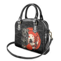 Japanese Dragon Katana Enso Shoulder Handbag Japan Pagoda Seamless Cloud LT14 - Polynesian Pride