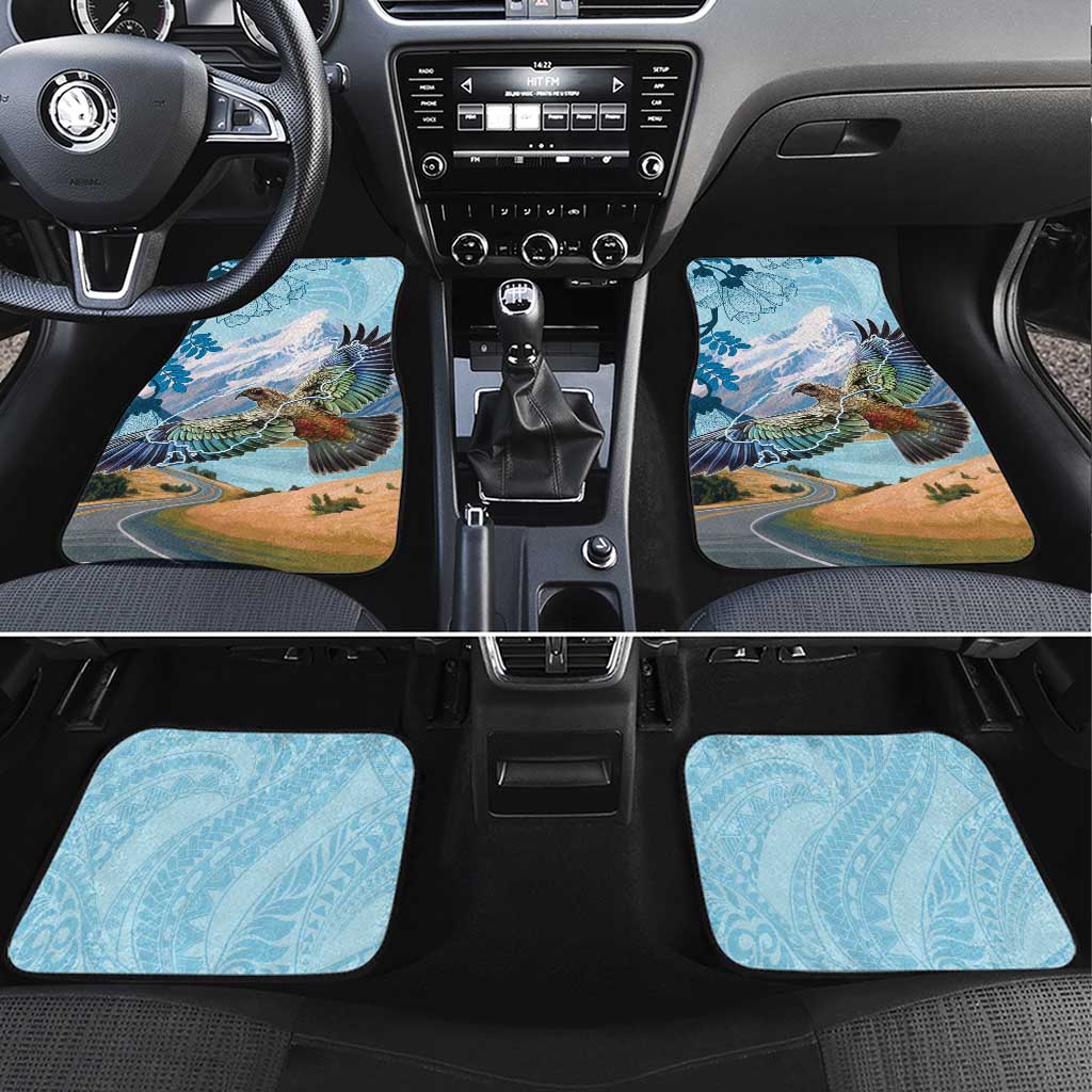 New Zealand South Island Car Mats Te Waipounamu Aoraki Kea Bird