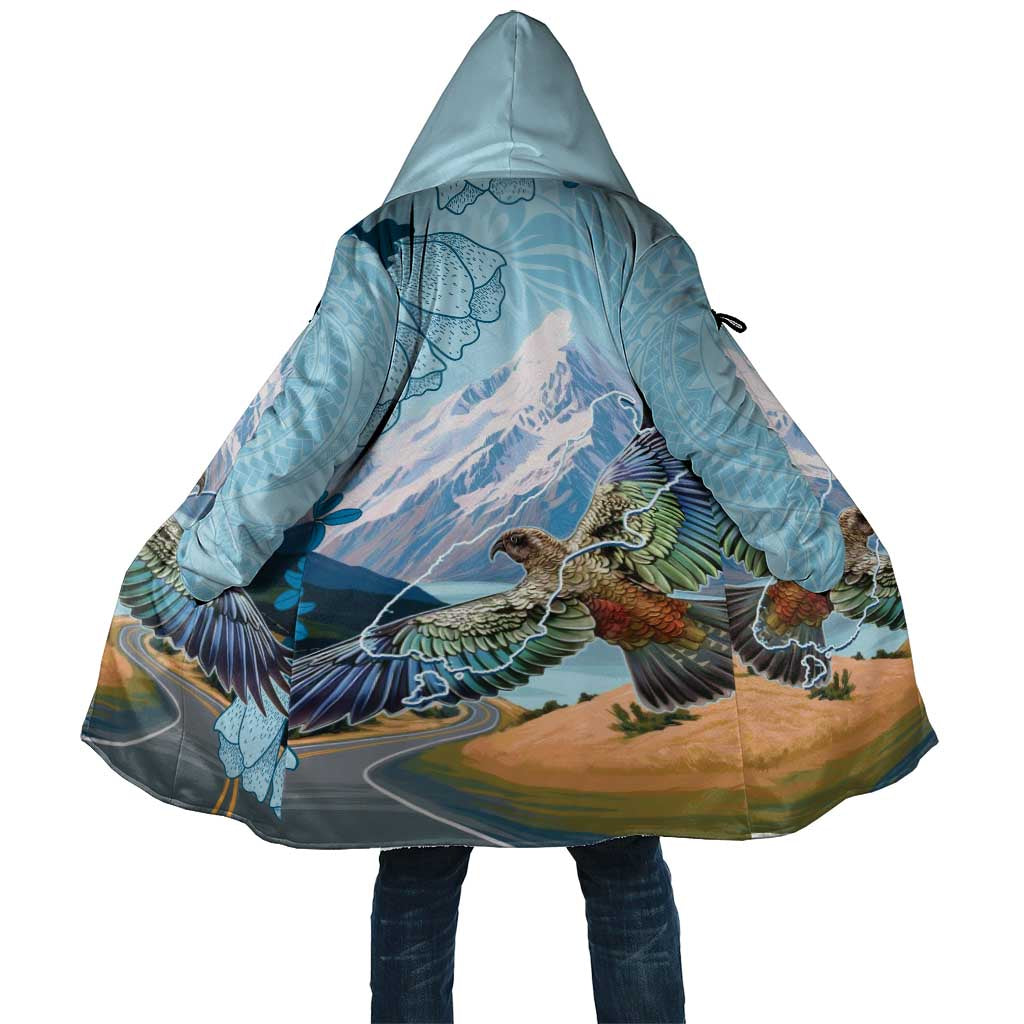 New Zealand South Island Cloak Te Waipounamu Aoraki Kea Bird - Polynesian Pride