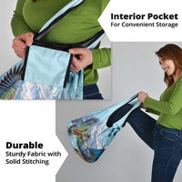 New Zealand South Island Grocery Bag Te Waipounamu Aoraki Kea Bird