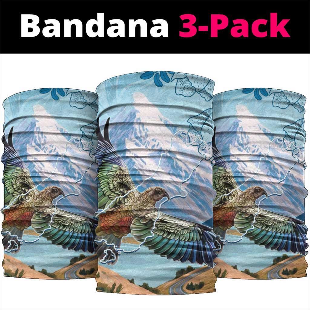 New Zealand South Island Neck Gaiter Te Waipounamu Aoraki Kea Bird - Polynesian Pride