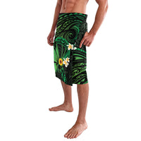 Polynesia Mental Health Awareness Lavalava Green Ribbon Be Kind To Your Mind LT14 - Polynesian Pride