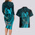 Polynesia World Ovarian Cancer Day Couples Matching Long Sleeve Bodycon Dress and Hawaiian Shirt You Matter Polynesian Women