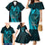 Polynesia World Ovarian Cancer Day Family Matching Mermaid Dress and Hawaiian Shirt You Matter Polynesian Women