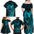 Polynesia World Ovarian Cancer Day Family Matching Off Shoulder Maxi Dress and Hawaiian Shirt You Matter Polynesian Women