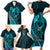 Polynesia World Ovarian Cancer Day Family Matching Short Sleeve Bodycon Dress and Hawaiian Shirt You Matter Polynesian Women