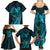 Polynesia World Ovarian Cancer Day Family Matching Summer Maxi Dress and Hawaiian Shirt You Matter Polynesian Women