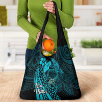 Polynesia World Ovarian Cancer Day Grocery Bag You Matter Polynesian Women LT14 - Polynesian Pride