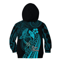 Polynesia World Ovarian Cancer Day Kid Hoodie You Matter Polynesian Women