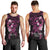 Polynesia Breast Cancer Awareness Men Tank Top Pink Ribbon No One Fights Alone - Black