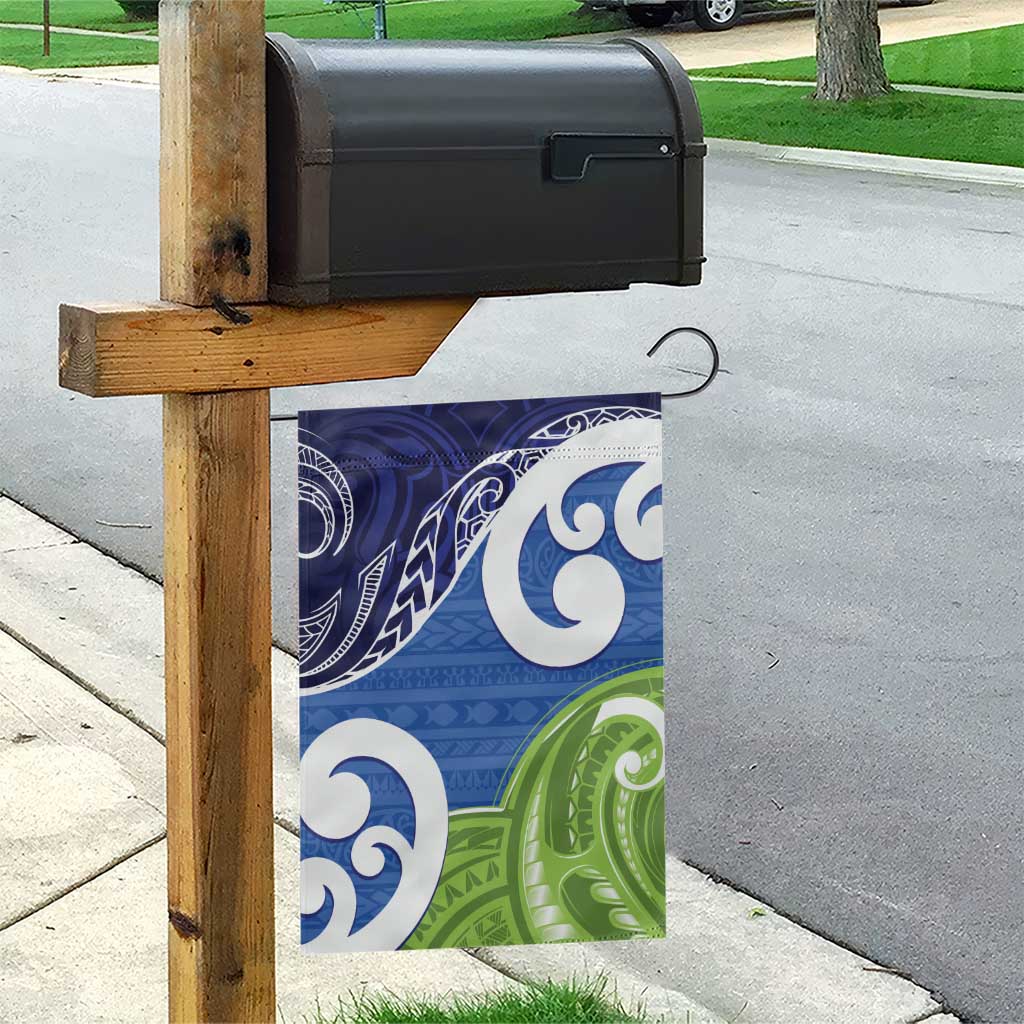 Southland New Zealand Garden Flag Maori Koru Flag Color