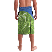 Southland New Zealand Lavalava Maori Koru Flag Color