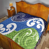 Southland New Zealand Quilt Maori Koru Flag Color